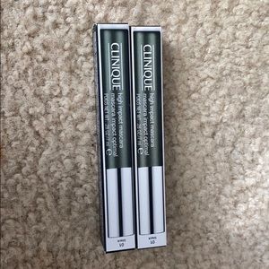 Clinique High impact mascara and pressed Powder